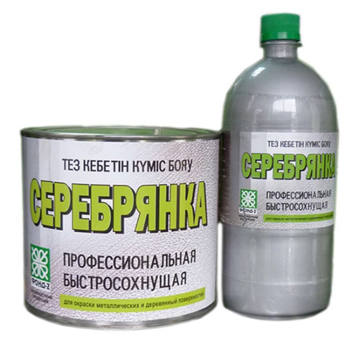 Характеристики и области применения краски серебрянки