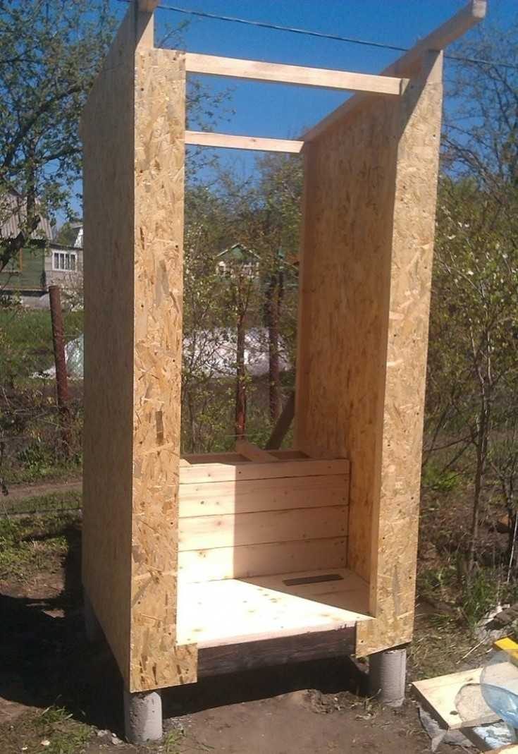 Пошаговая инструкция постройки туалета для дачи своими руками — дачники лайф
