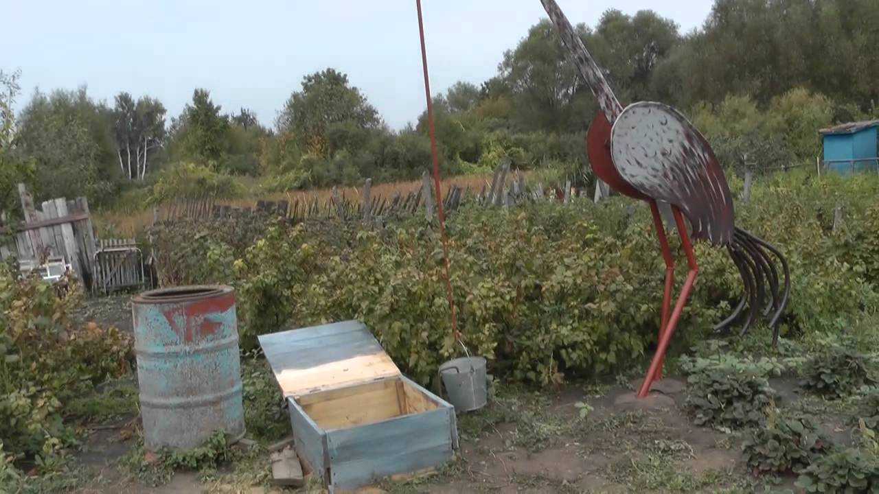 Колодец «журавль» своими руками — технология изготовления (фото и видео)