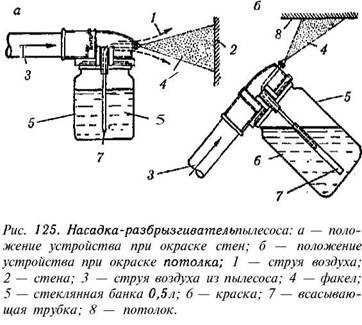 Краскопульт для пылесоса: делаем насадку своими руками