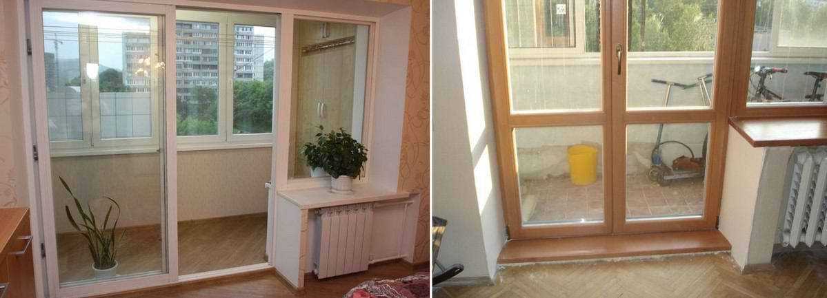 Французские окна: в квартире, в частном доме | фото
