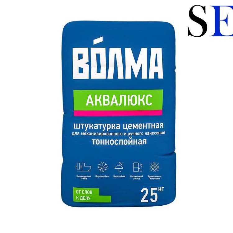 Технические характеристики и области применения штукатурки волма акваслой