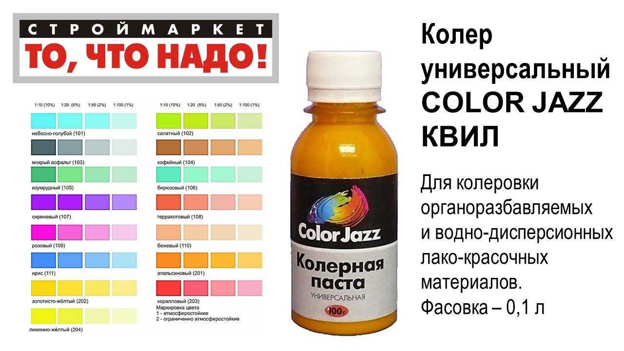 Как правильно колеровать краску чтобы не пожалеть о результате