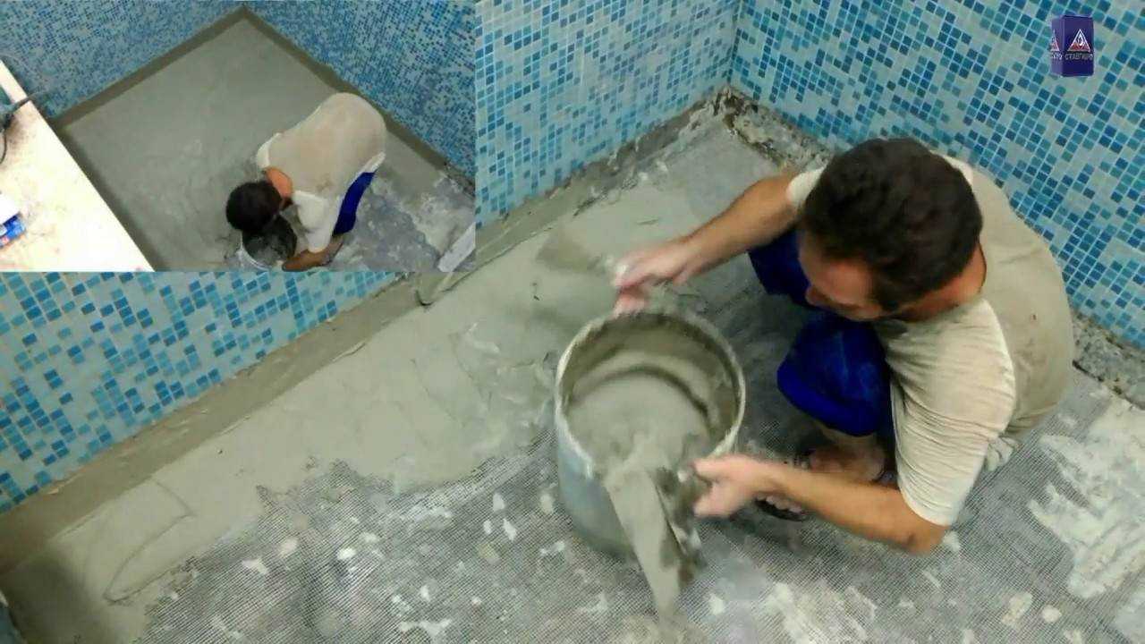 Штукатурка для бассейна: гидростойкая, водостойкая, гидроизоляционная