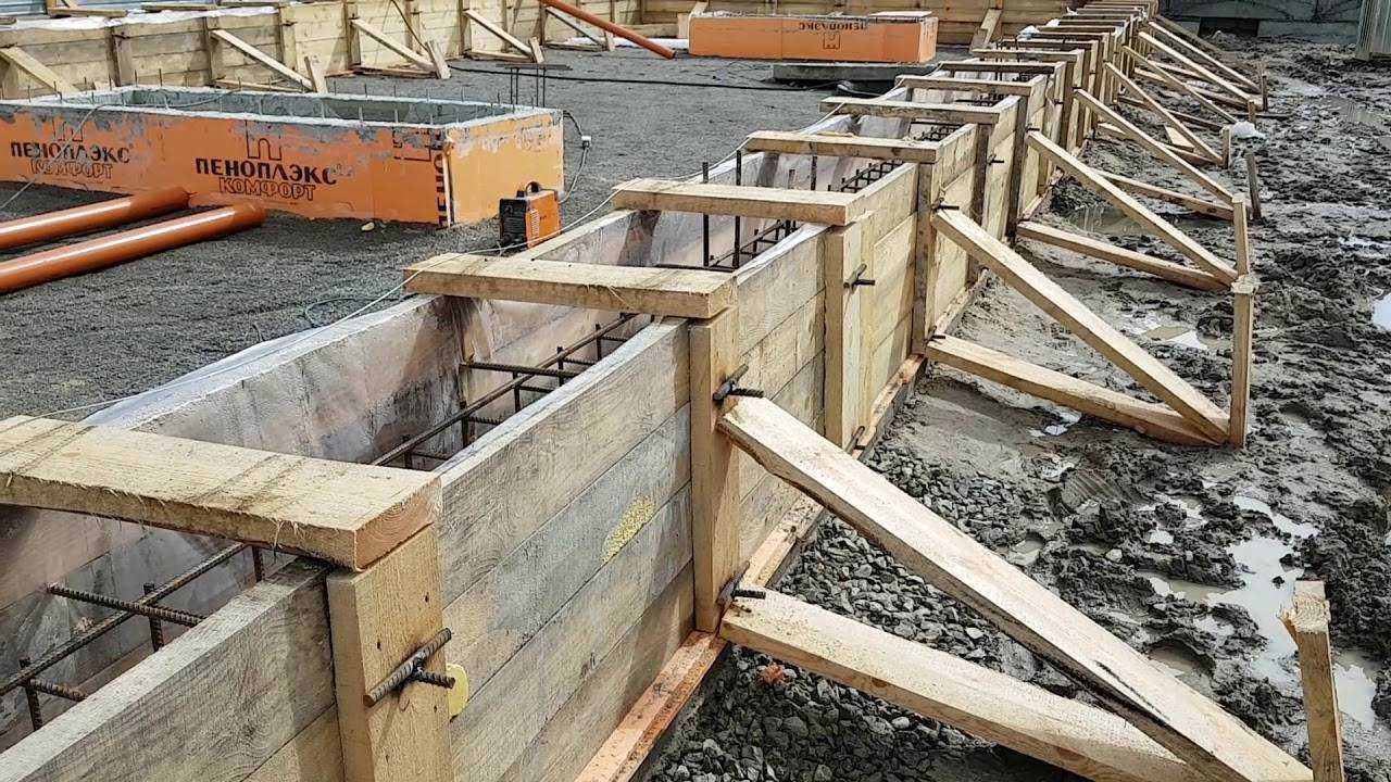 Как сделать опалубку для фундамента своими руками