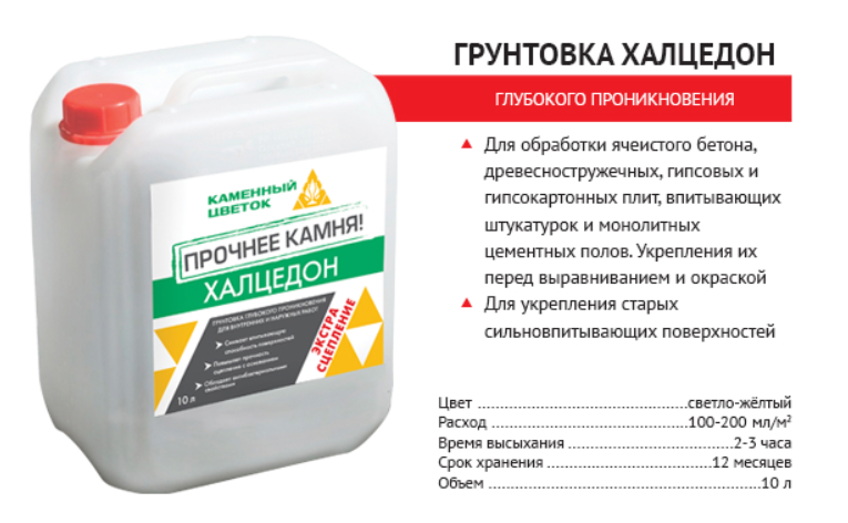 Расход грунтовки на 1м2: нормы расхода, таблицы расчета