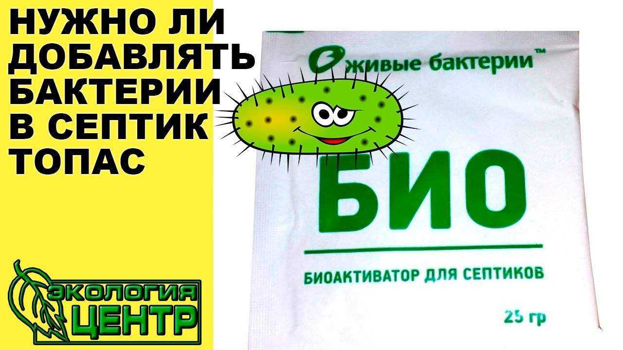 Аэробные и анаэробные бактерии для септика не боящиеся химии