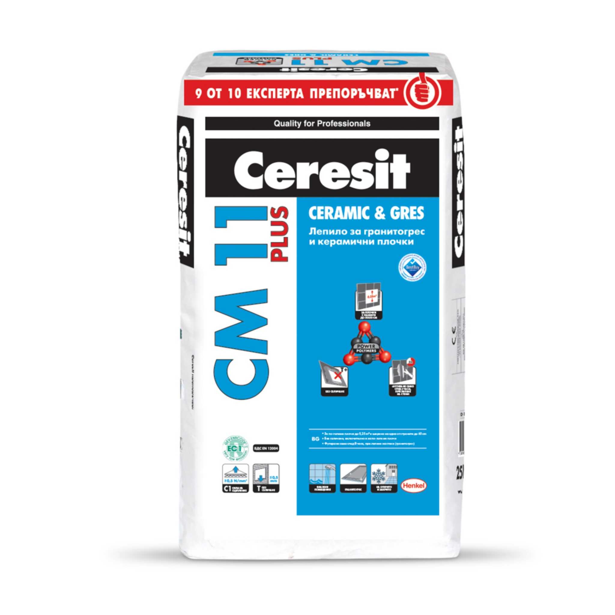 Клей ceresit cm 11: технические характеристики изделия для плитки, варианты средства cm, cm 11, plus, расход материала на 1м2, фасовка клея 25 кг
