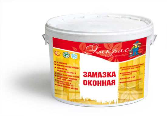 Замазка для окон своими руками — изготавливаем самостоятельно