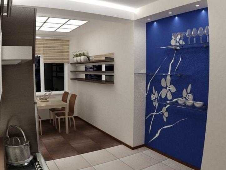 Кухня-ниша в квартире: дизайн, формы и расположение, цвет, варианты освещения