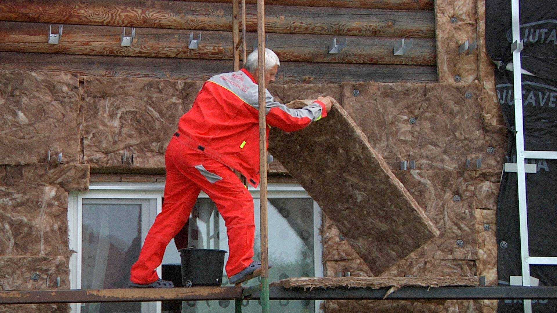 Штукатурка деревянных стен внутри и снаружи дома