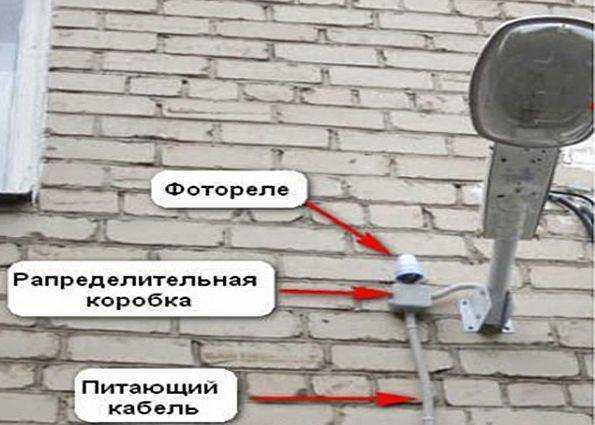 Датчик включения света (фотореле) для уличного освещения