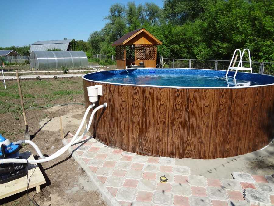 Деревянный бассейн своими руками - как построить | housedb.ru