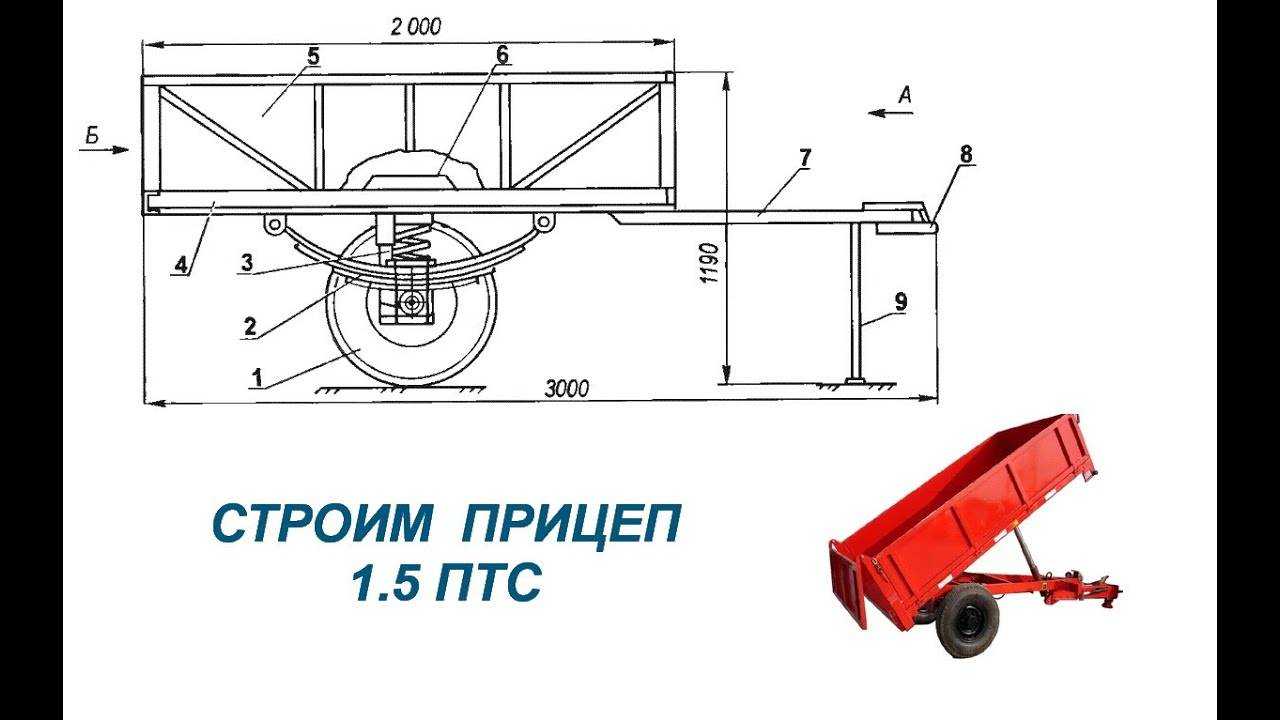 Прицеп для мотоблока своими руками: модели, конструкции, технология создания
