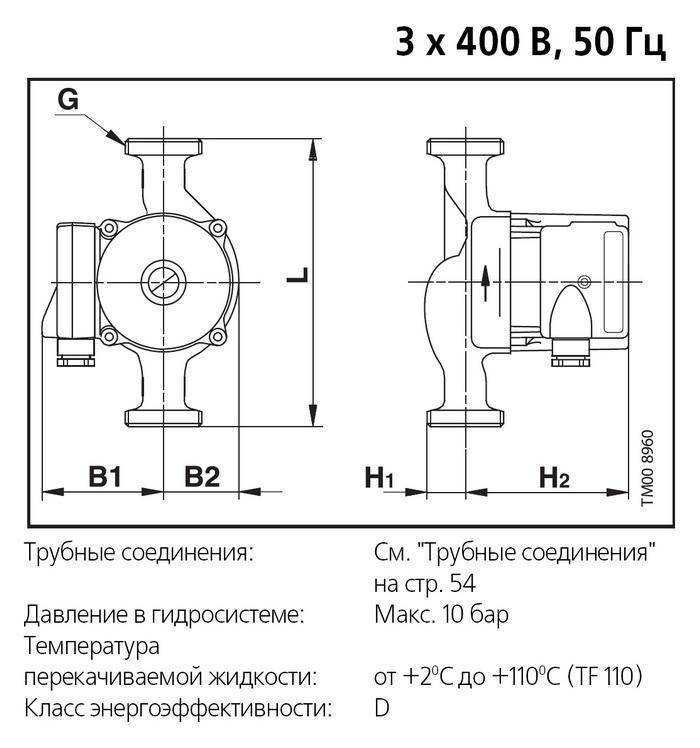Калькулятор расчета параметров гидрострелки исходя из производительности насосов - с пояснениями
