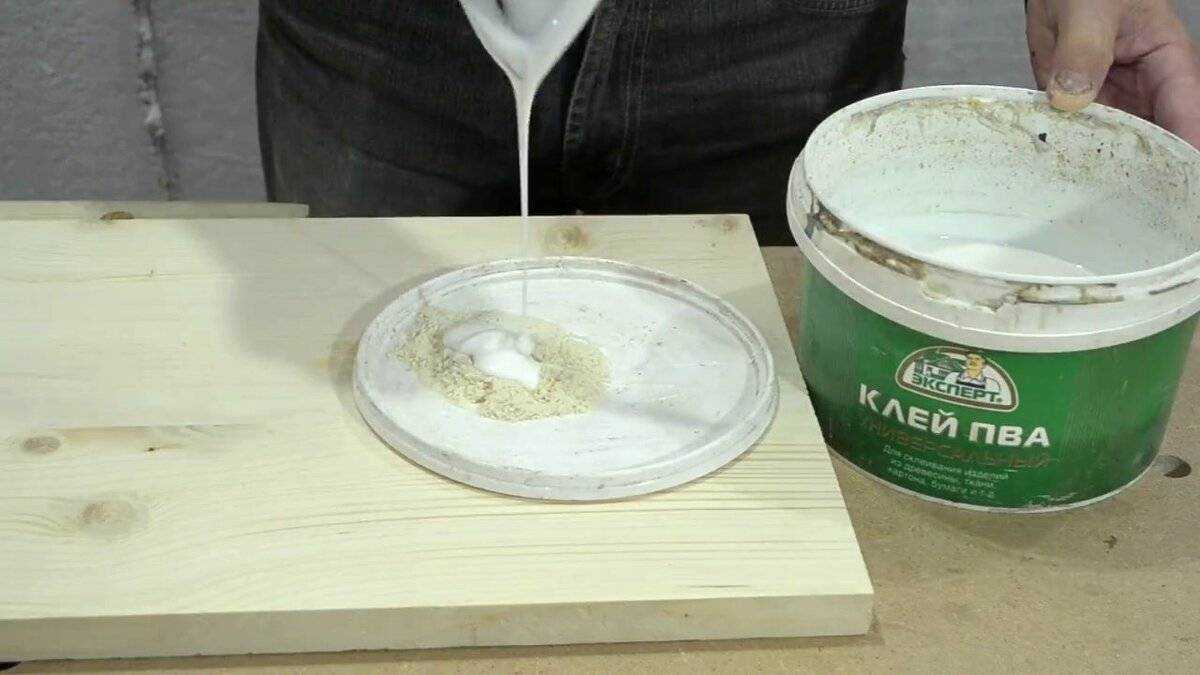 Шпаклевка по дереву