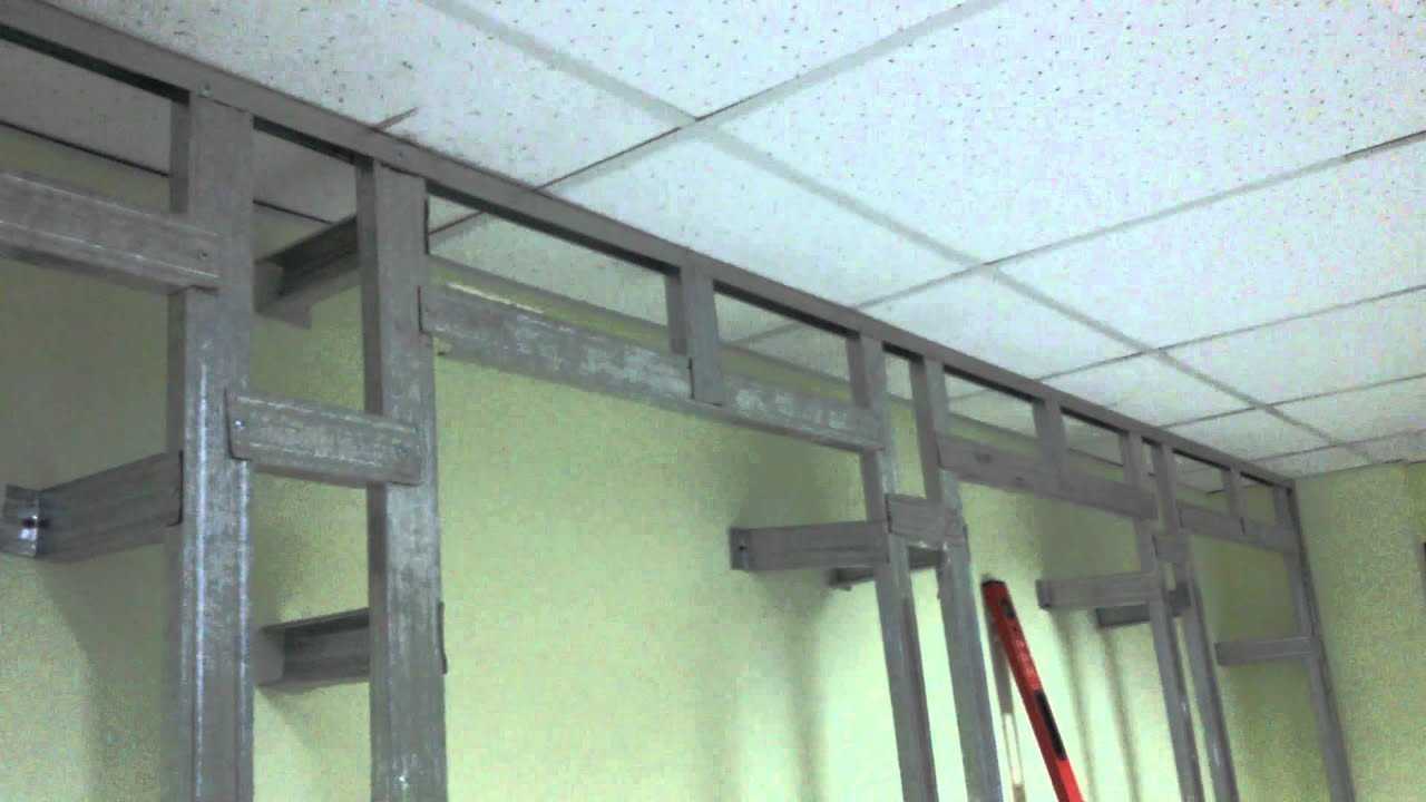 Перегородка из гипсокартона: пошаговая инструкция монтажа своими руками