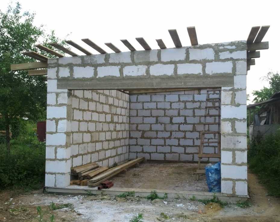 Обустройство гаража внутри